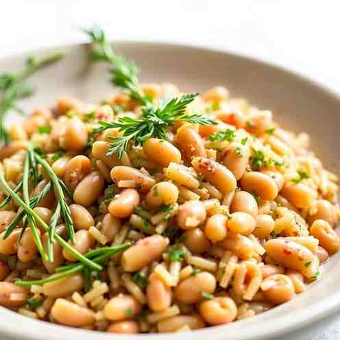 Baghali Polo - Easy Persian Dill & Fava Bean Rice